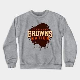 Cleveland Browns Nation Crewneck Sweatshirt